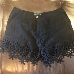 Union of Angels Black Shorts XS